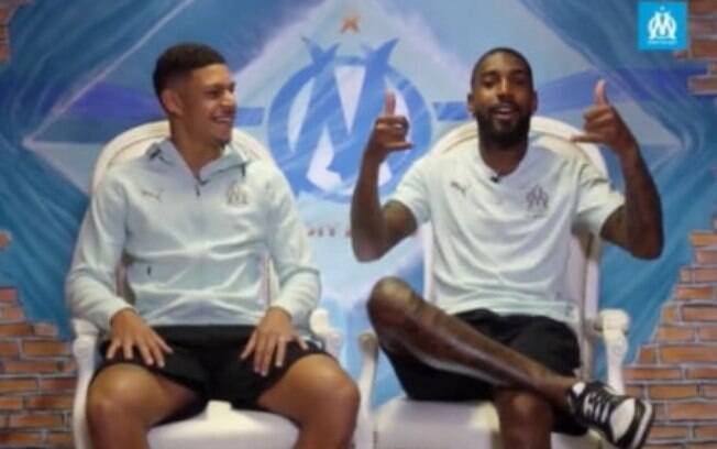 Da França, Gerson e Luis Henrique brincam sobre rivalidade entre Flamengo e Botafogo Da França, Gerson e Luis Henrique brincam sobre rivalidade entre Flamengo e Botafogo