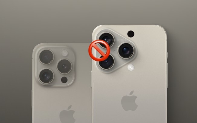 iPhone 16 Pro não deve estrear com novo design para câmeras traseiras