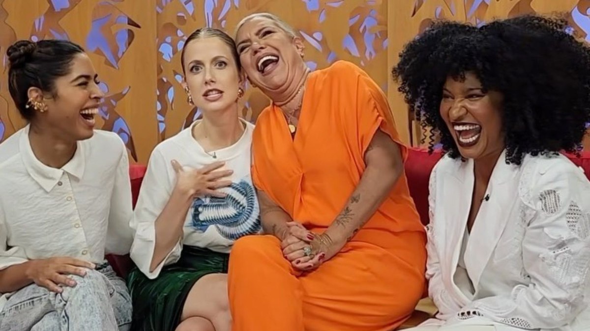 Gabriela Prioli, Bela Gil, Astrid Fontenelle e Larissa Luz são apresentadoras do 'Saia Justa'