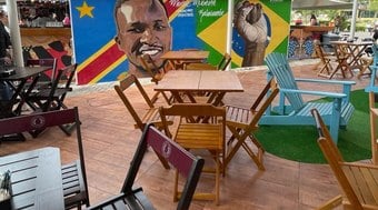 Quiosque em homenagem a Moïse Kabagambe é inaugurado