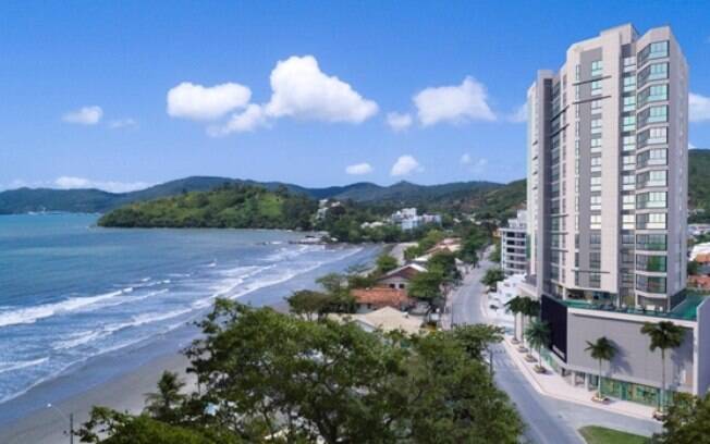 Apartamento em frente ao mar no litoral de SC tem diferena de preo de at 200%