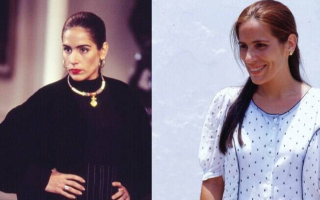 Ruth e Raquel (Gloria Pires) em 