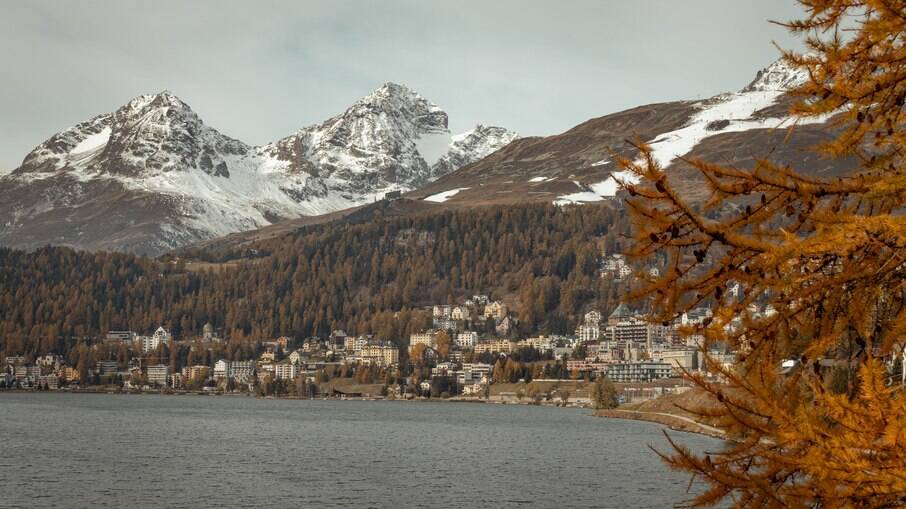 Saint Moritz, na Suíça
