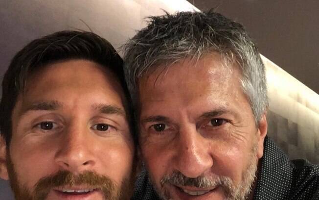 Messi e o pai