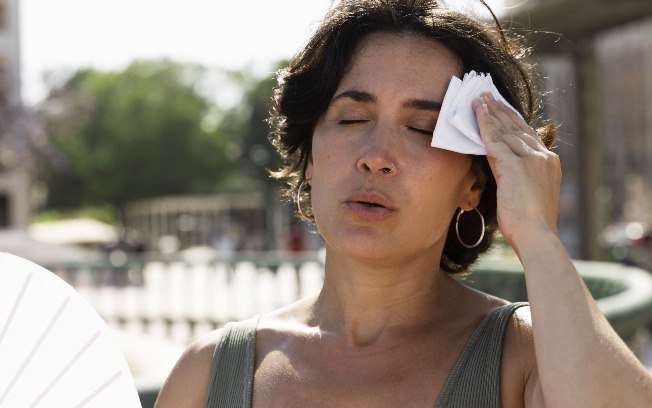 Calor intenso pode provocar desidratação