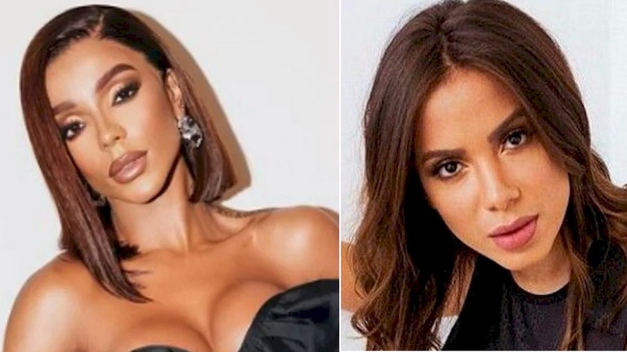 Brunna, esposa de Ludmilla, é comparada à Anitta pelo seu novo visual 