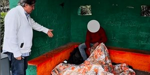 SC: no frio, prefeito expulsa moradores de rua de ponto de ônibus