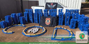 Polícia Militar intercepta 1,5 tonelada de maconha em Goiás
