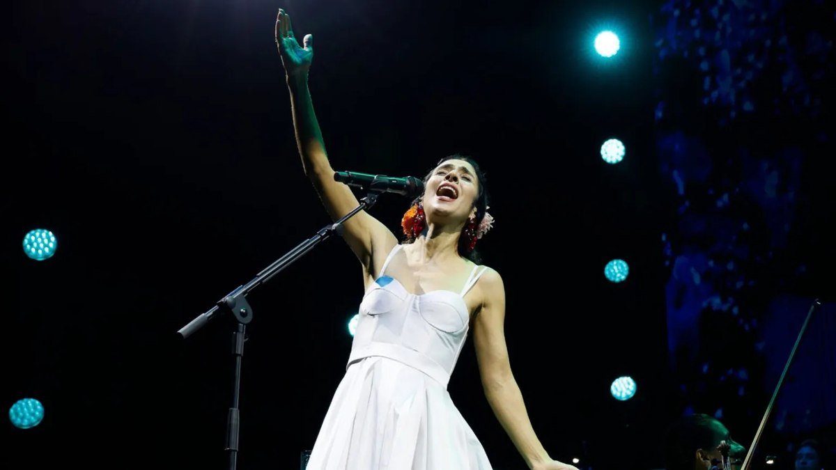 Marisa Monte no show Phônica Marisa Monte no show Phônica