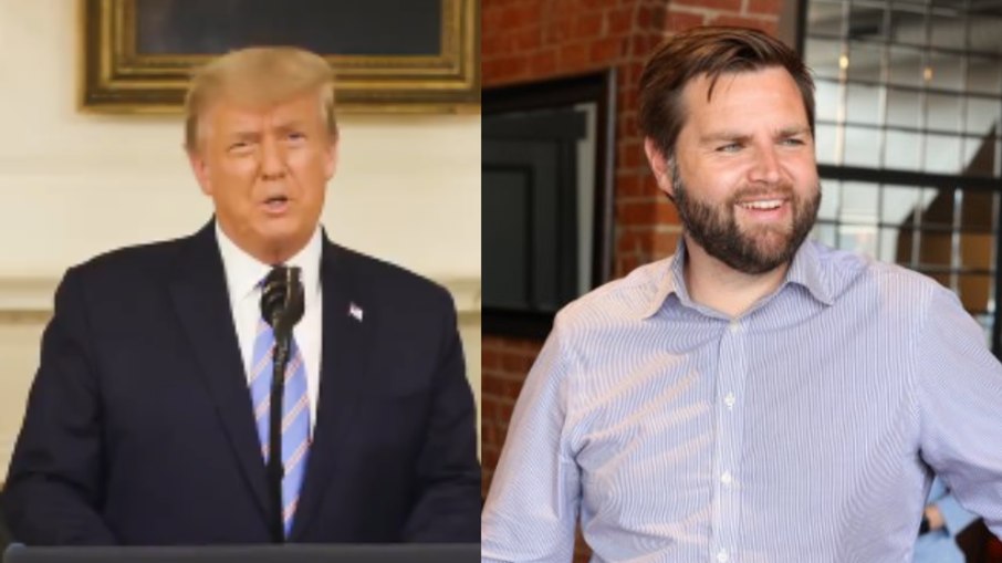 Donald Trump, confirmado como candidato do partido Republicano à presidência dos Estados Unidos, oficializou J.D. Vance como vice em sua chapa