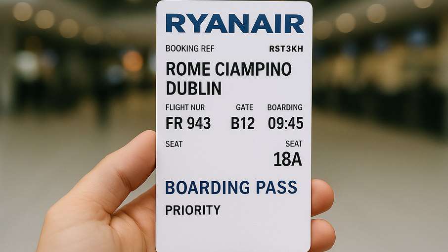 Ryanair deixa de aceitar cartão de embarque impresso a partir de hoje Ryanair deixa de aceitar cartão de embarque impresso a partir de hoje