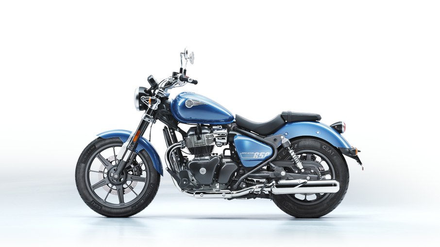No mercado indiano, a Super Meteor 650 é a moto mais cara da Royal Enfield