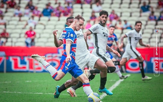 Fortaleza e Botafogo empatam em jogo intenso pelo Brasileirão