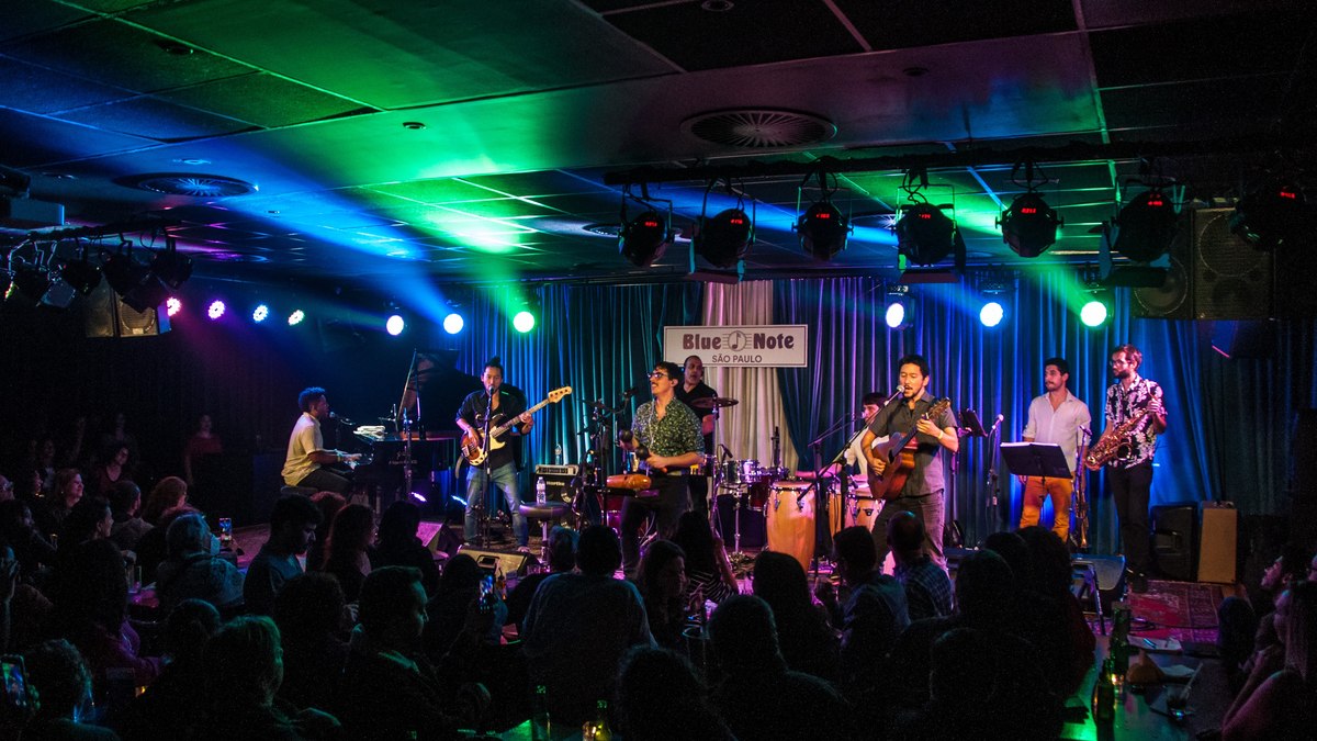 Quimbará toca no Blue Note