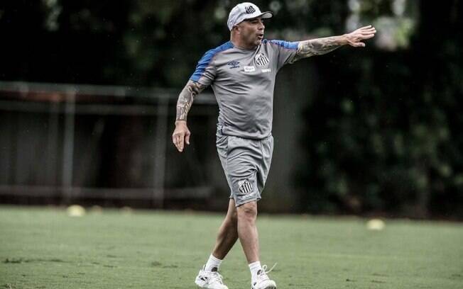 Jorge Sampaoli, técnico do Santos