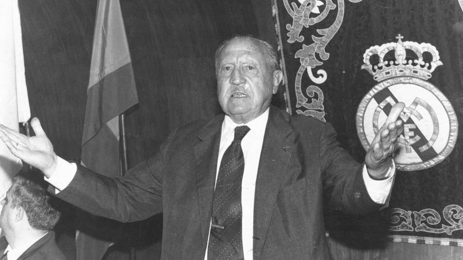 Santiago Bernabéu esteve à frente do Real Madrid de 1943 a 1978