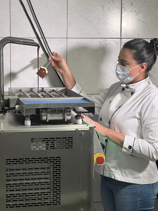 Josiane Luz já conquistou o terceiro lugar no prêmio “Bean to bar” com os produtos da própria marca, a Luzz Cacau