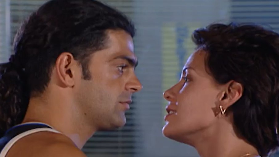 Eduardo Moscovis e Carolina Ferraz em Por Amor Eduardo Moscovis e Carolina Ferraz em Por Amor