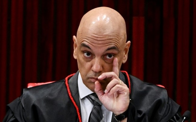 O ministro do STF, Alexandre de Moraes, em 22 de junho de 2023 em Brasília