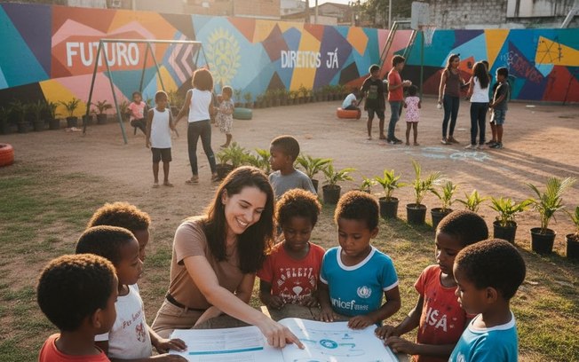 Unicef lança agenda urgente para proteger crianças nas periferias de 8 capitais
