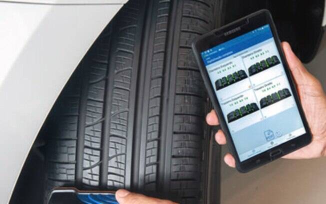 O Scanner 3D possibilita que tanto o cliente quanto a concessionária saibam se a troca do pneu é necessária.