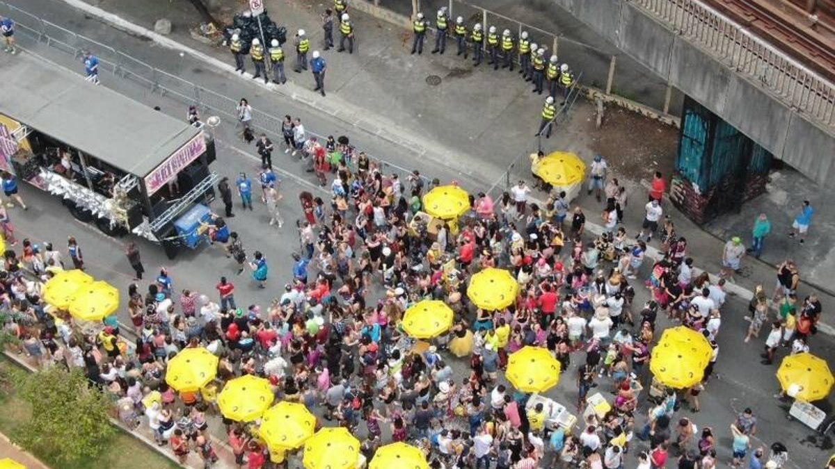 Blocos de carnaval em SP