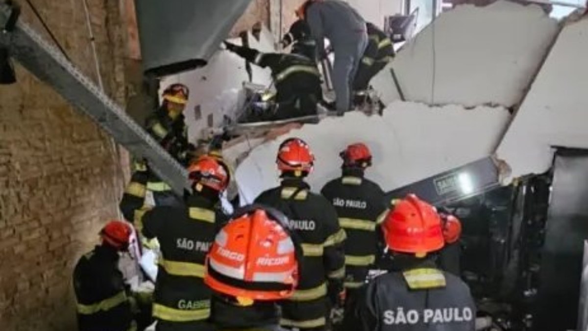 Desabamento no restaurante Jamile. Desabamento no restaurante Jamile.