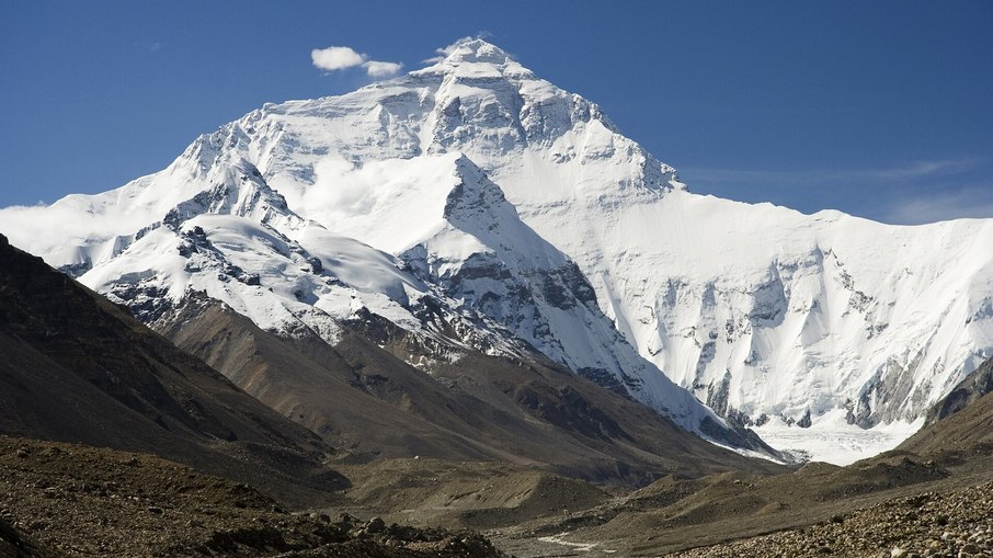 Monte Everest é o ponto mais alto da Terra em relação ao nível do mar