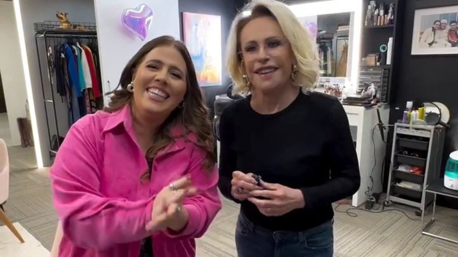 Tati Machado e Ana Maria Braga