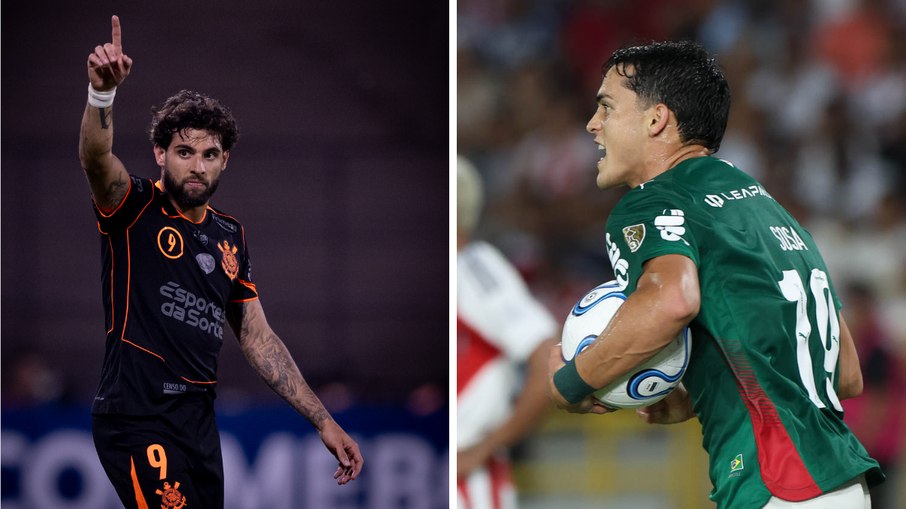 Yuri Alberto e Sosa marcaram durante a semana e tentam repetir a dose em Corinthians x Palmeiras