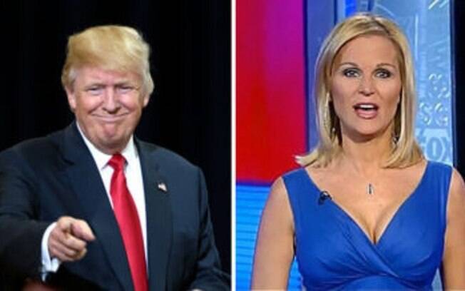Donald Trump foi acusado de 'tentar beijar os lábios' da ex-apresentadora da Fox News Juliet Huddy