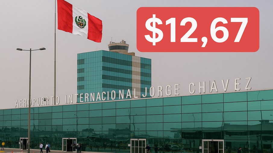 Nova taxa no aeroporto de Lima vai afetar passageiros em conexão internacional