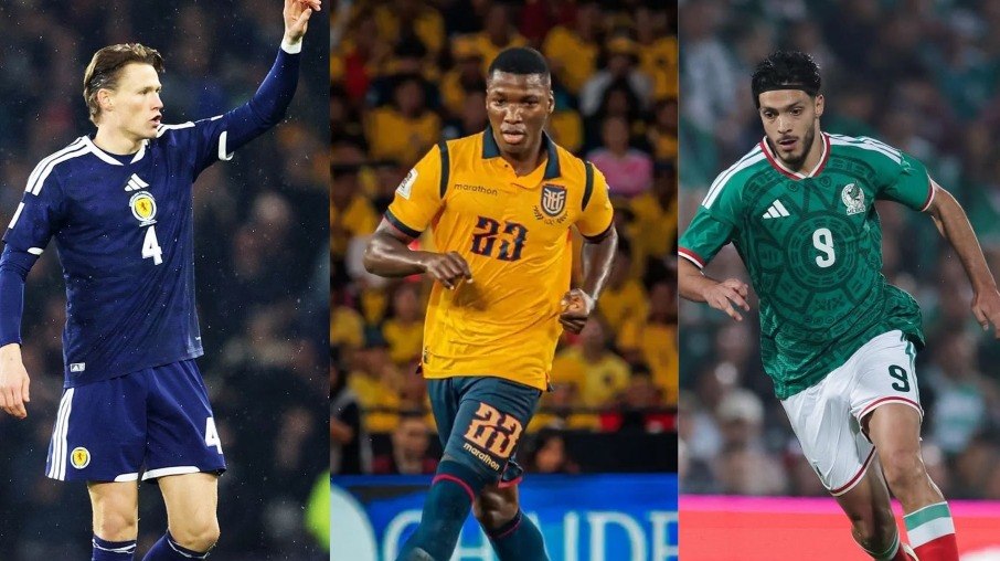 McTominay Caicedo e Jiménez são destaques de suas seleções