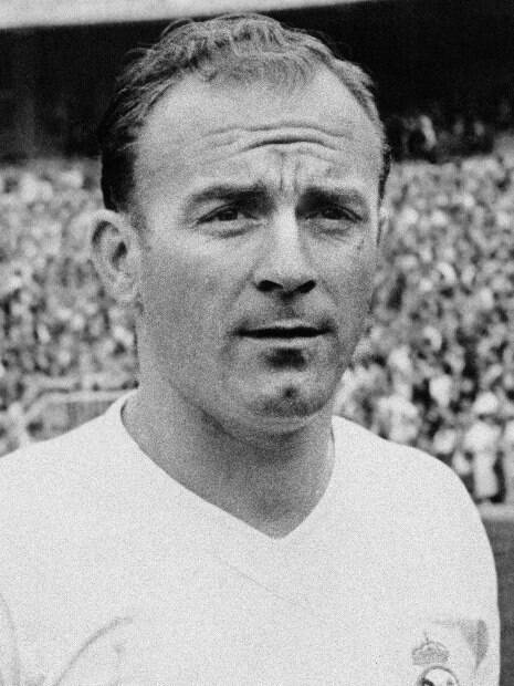 Alfredo Di Stéfano ganhou a Champions League 5 vezes