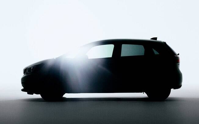Primeiro teaser revela a silhueta do Honda Fit, mostrando que o compacto mantém as características de minivan