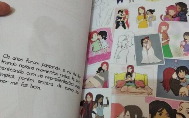 O livro do pedido de casamento também contou com ilustrações de outros artistas, além dos desenhos feitos por Iara