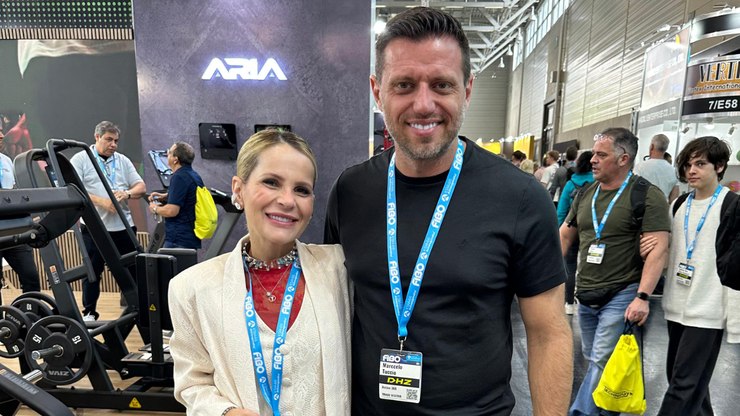 Paula Baldini e Marccelo Tuccio participam da FIBO