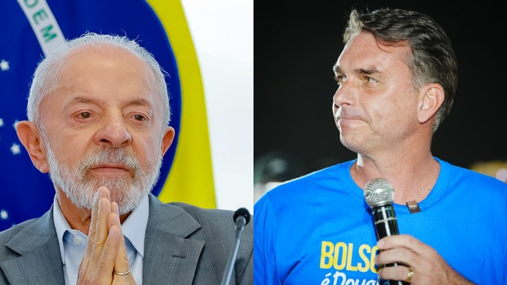 Datafolha: Flávio tem 46% de rejeição, contra 45% de Lula