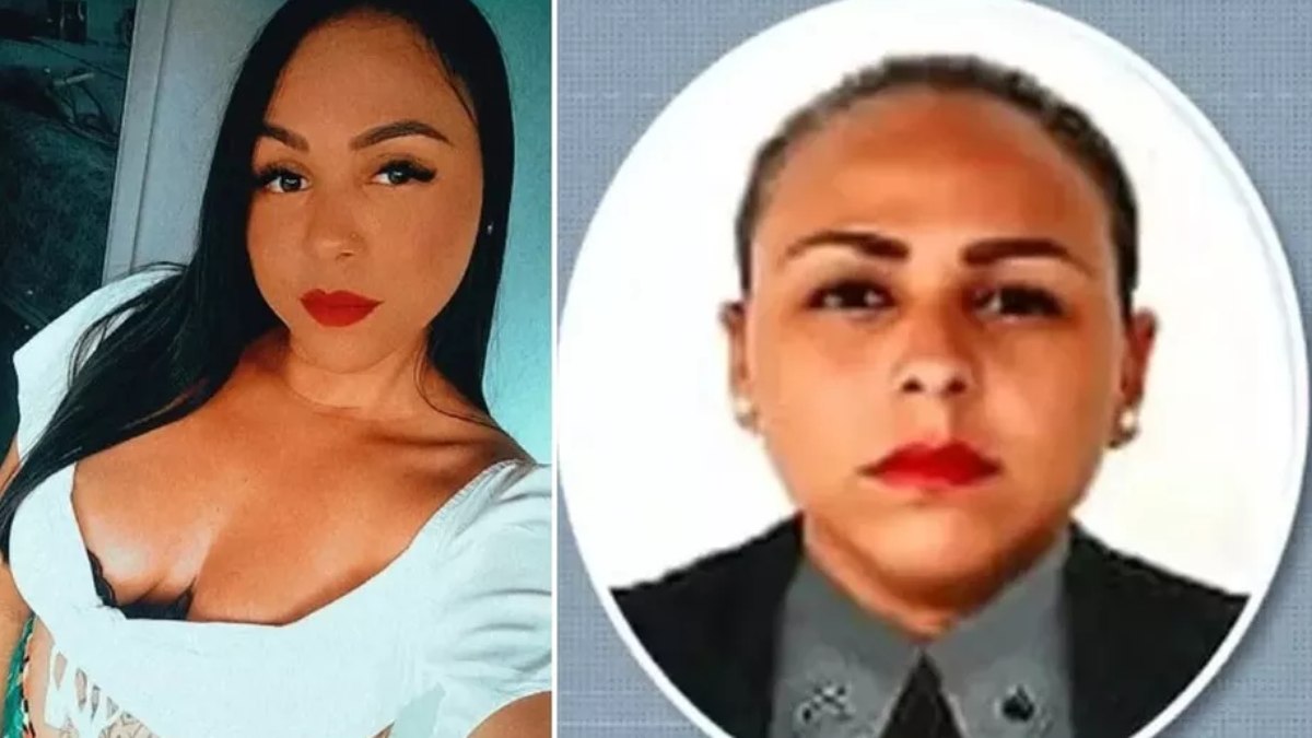  A soldado Rhaillayne Oliveira de Mello fez vários disparos com arma de fogo contra a própria irmã, Rhayna Mello, de 23 anos, que morreu na hora