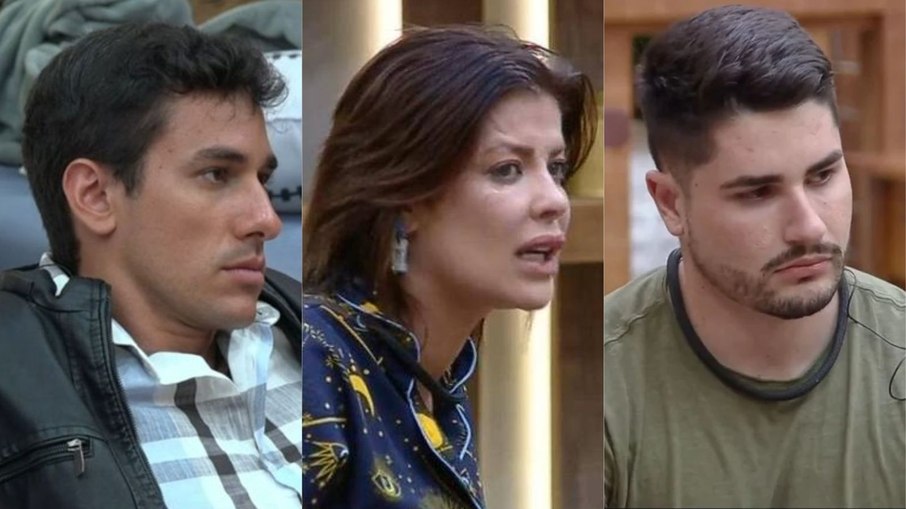 Henrique Martins, Jaquelline Grohalski e Lucas Souza estão na roça em 'A Fazenda 15'