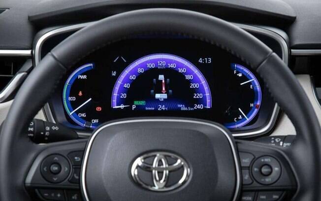 Toyota Corolla é um dos modelos que podem ser alugados via aplicativo como parte do programa Kinto Share