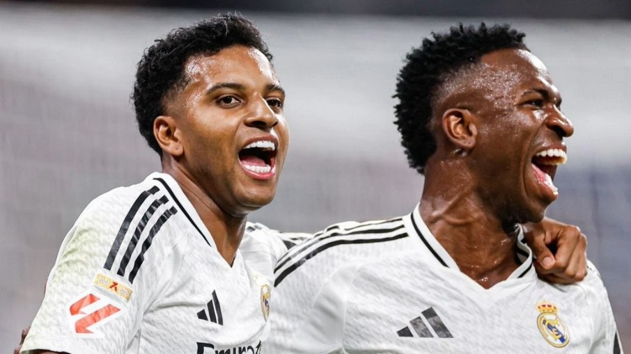 Rodrygo e Vini Jr receberam destaque da imprensa espanhola