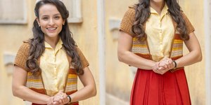 Larissa Manoela revela visual de novo papel que fará na Globo