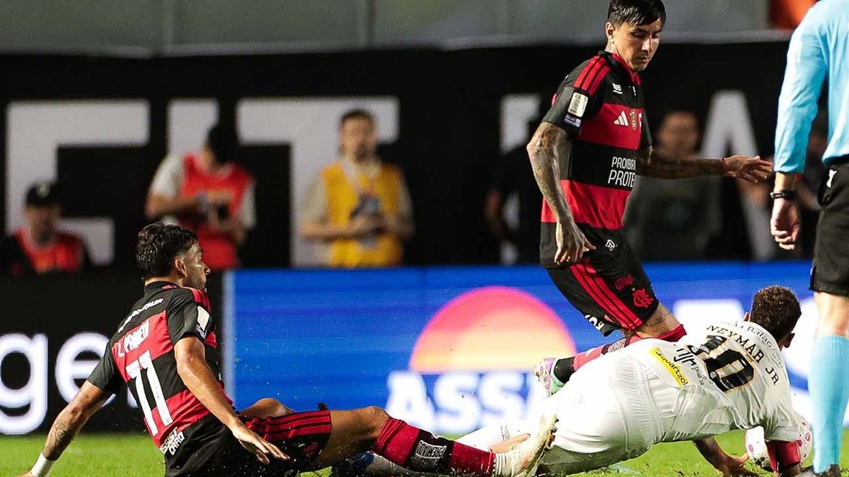 Jardim pede mais concentração ao Flamengo após empate com o Santos