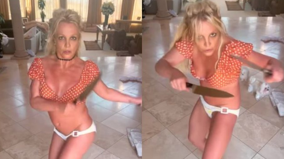 Polícia vai a casa de Britney Spears após vídeo com facas