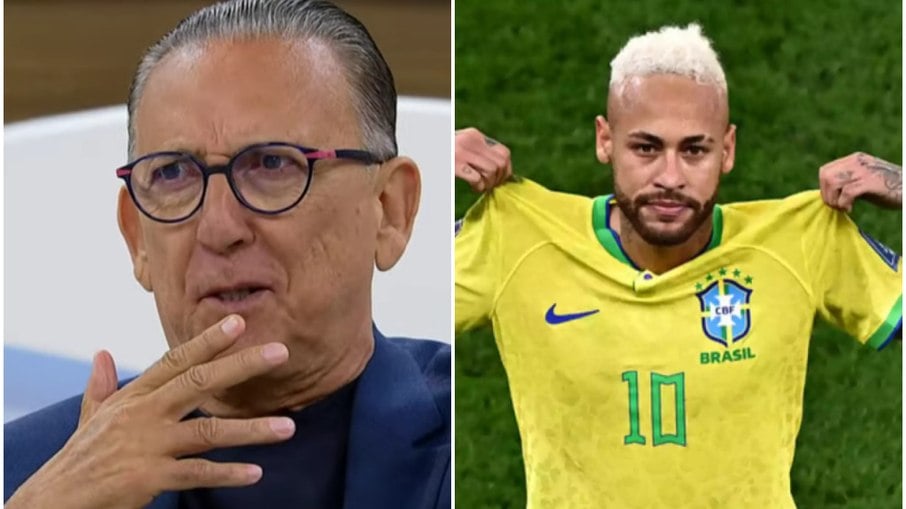 Galvão Bueno fala sobre relação com Neymar