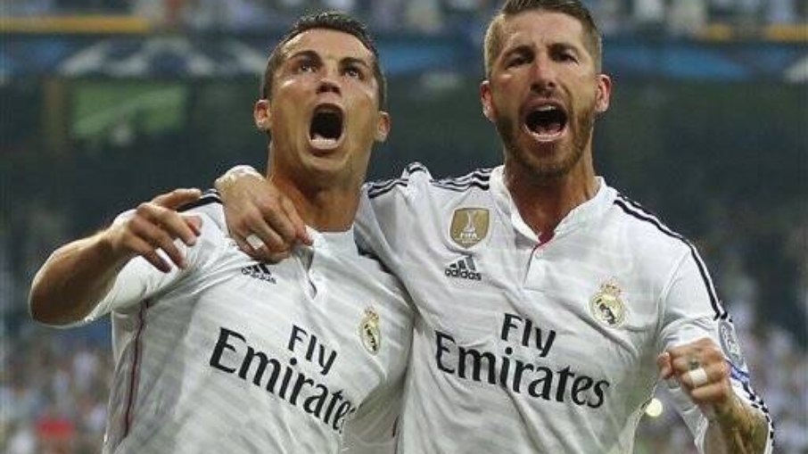 Cristiano Ronaldo e Sergio Ramos 