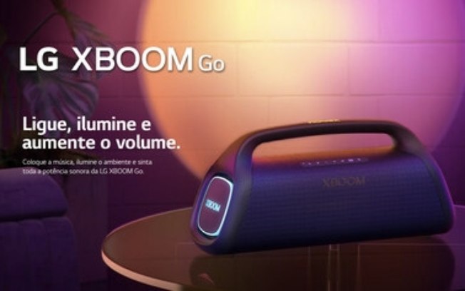 Caixas de som LG XBOOM Go XG ganham novo design marcante