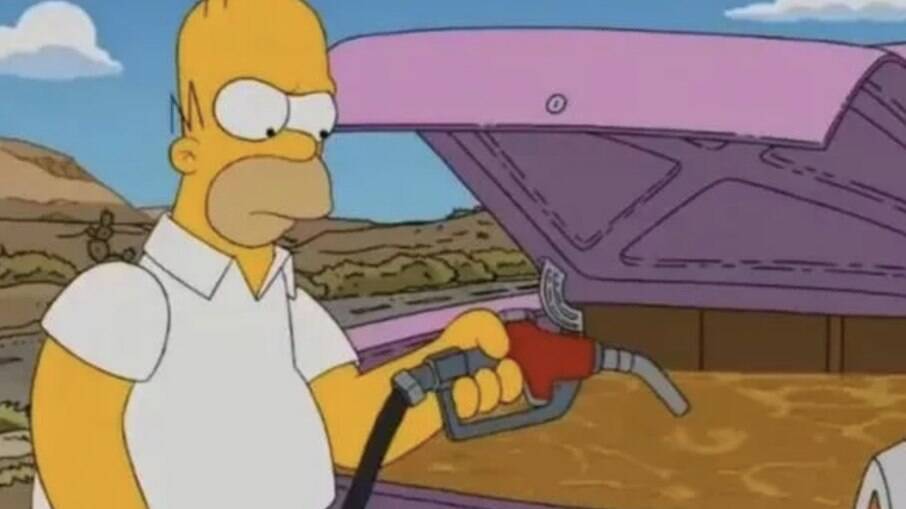 Simpsons previu a escassez de combustível?