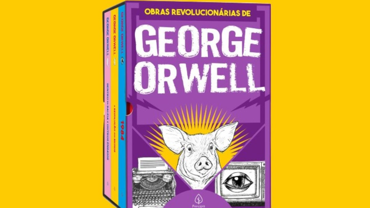 Box “Obras Revolucionárias De George Orwell”